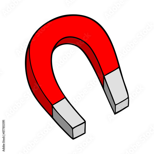 magnet vector illustration