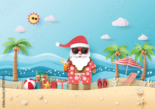  Christmas in July: Santa's Beach Vacation