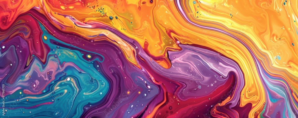 Elegance in Color: Abstract Marble Pattern with Luxurious Swirls Elegance in Color: Abstract Marble Pattern with Luxurious Swirls