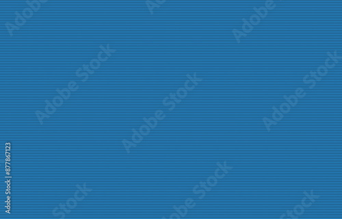 Abstract blue background design with  black line
