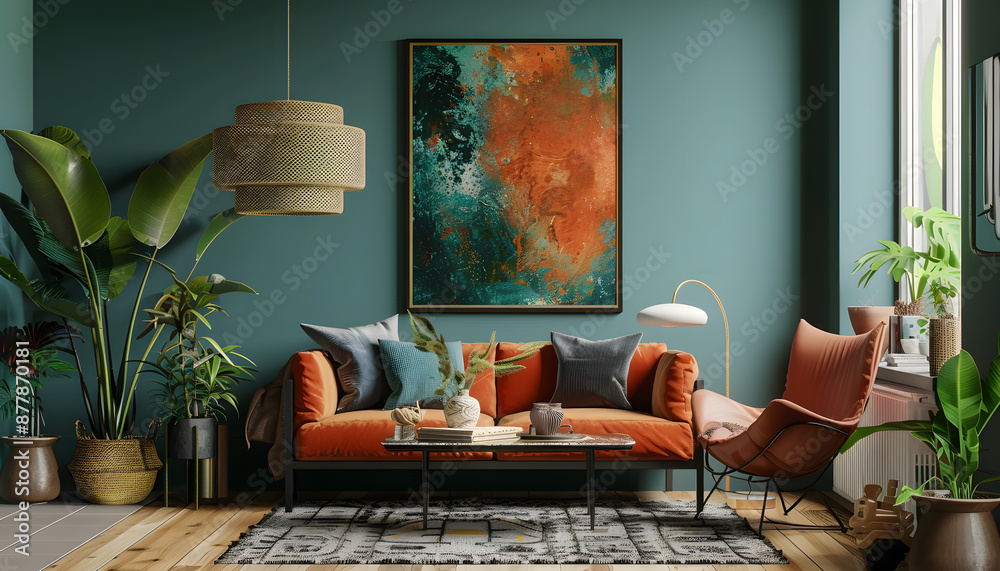 Fototapeta premium mockup poster