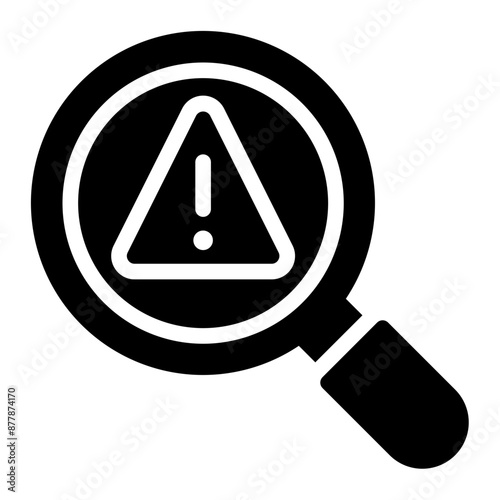 attention glyph icon