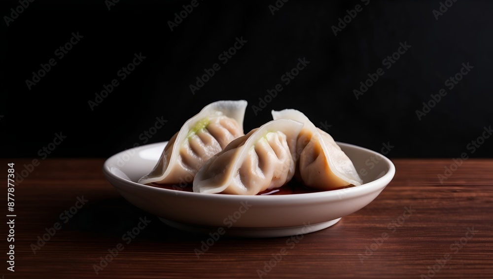 Siu Mai (Pork Dumplings) - Open-topped steamed pork dumplings. Siu Mai (Pork Dumplings) - Open-topped steamed pork dumplings.