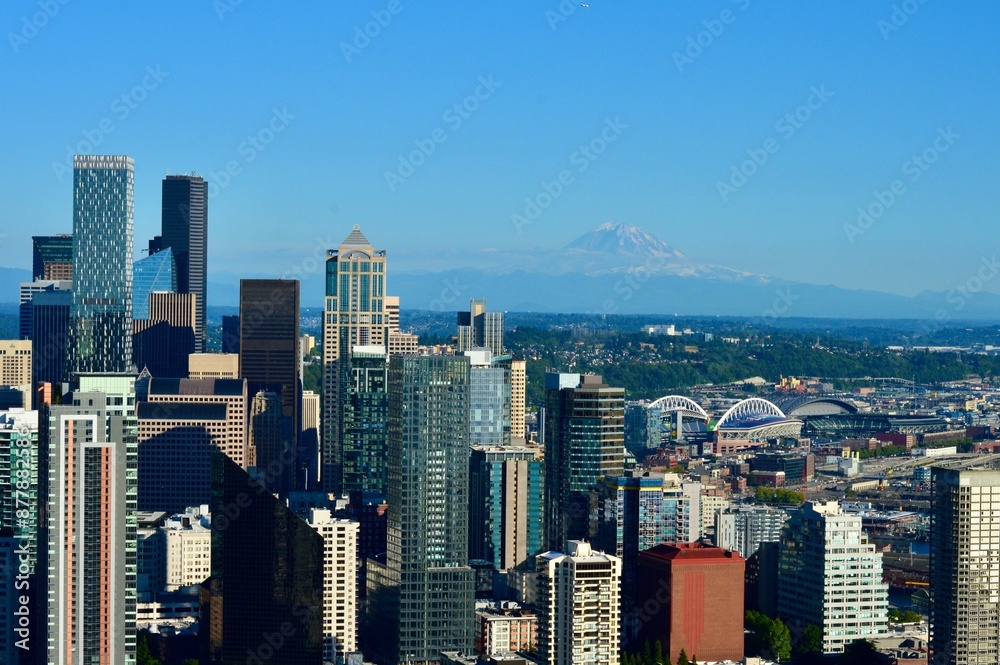 Obraz premium Seattle Cityscape