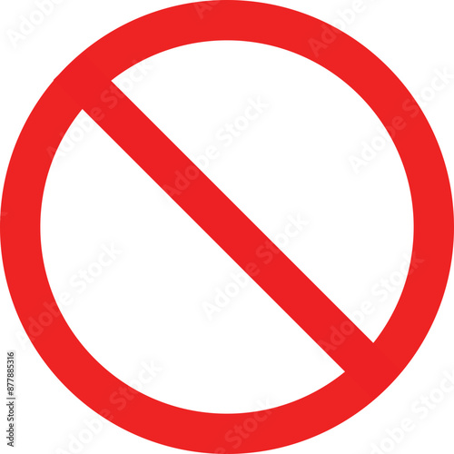 Ban vector icon, stop symbol, red circle with oblique line isolated mark Free Download Ban vector icon, stop symbol, red circle with oblique line isolated mark - GFXLoad