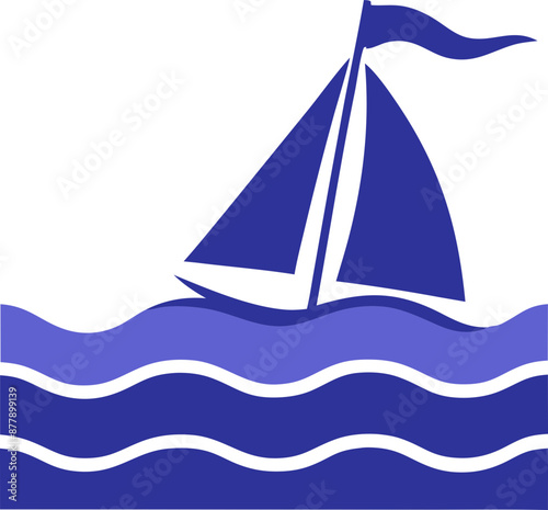 sea vacation svg illustration