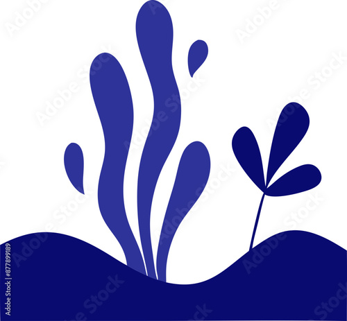 sea vacation svg illustration