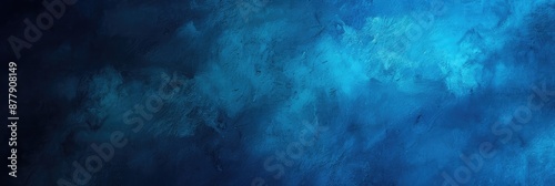 Abstract Blue Textured Artistic Background