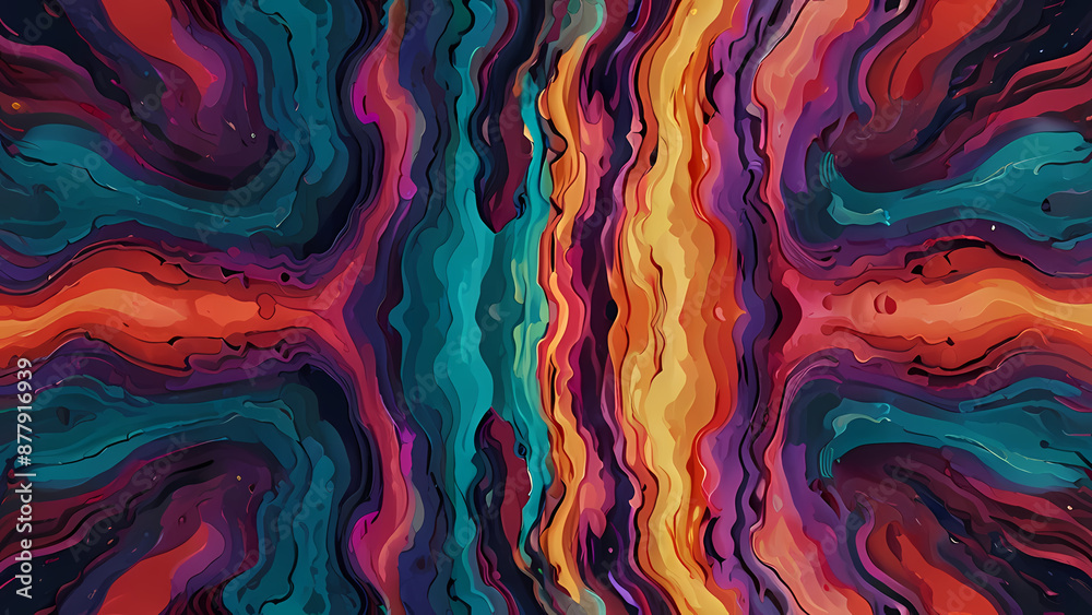 abstract psychedelic background with bold, contrasting colors, and flowing, organic shapes that blend seamlessly into one another, creating a hypnotic effect abstract psychedelic background with bold, contrasting colors, and flowing, organic shapes that blend seamlessly into one another, creating a hypnotic effect