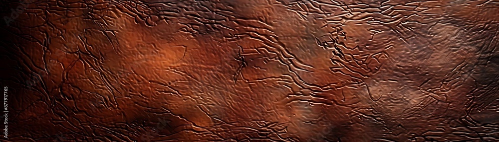 Abstract 3D Brown Texture with Wrinkles and Waves Abstract 3D Brown Texture with Wrinkles and Waves