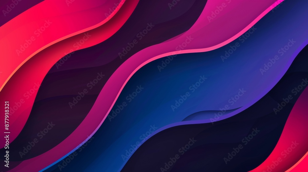 Elegant Wave Background for Website and Presentation Generative AI Elegant Wave Background for Website and Presentation Generative AI