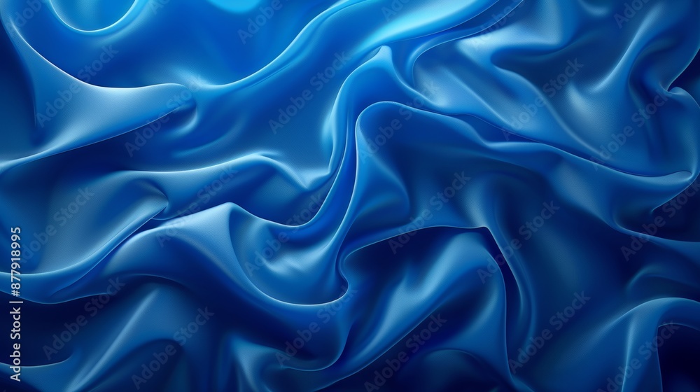 Geometric Blue Background for Design and Presentation Generative AI Geometric Blue Background for Design and Presentation Generative AI