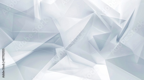 Dynamic Geometric Motion Background for Tech and Business Presentations Generative AI
