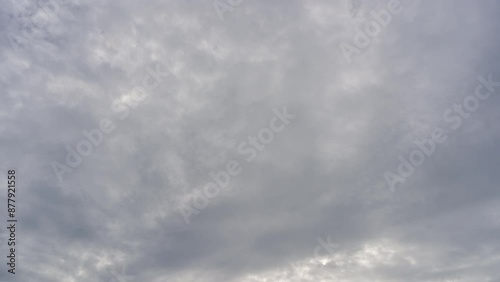 Timelapse of the dramatic dark storm sky and cloud with 4k resolution. The world climate change concept.	