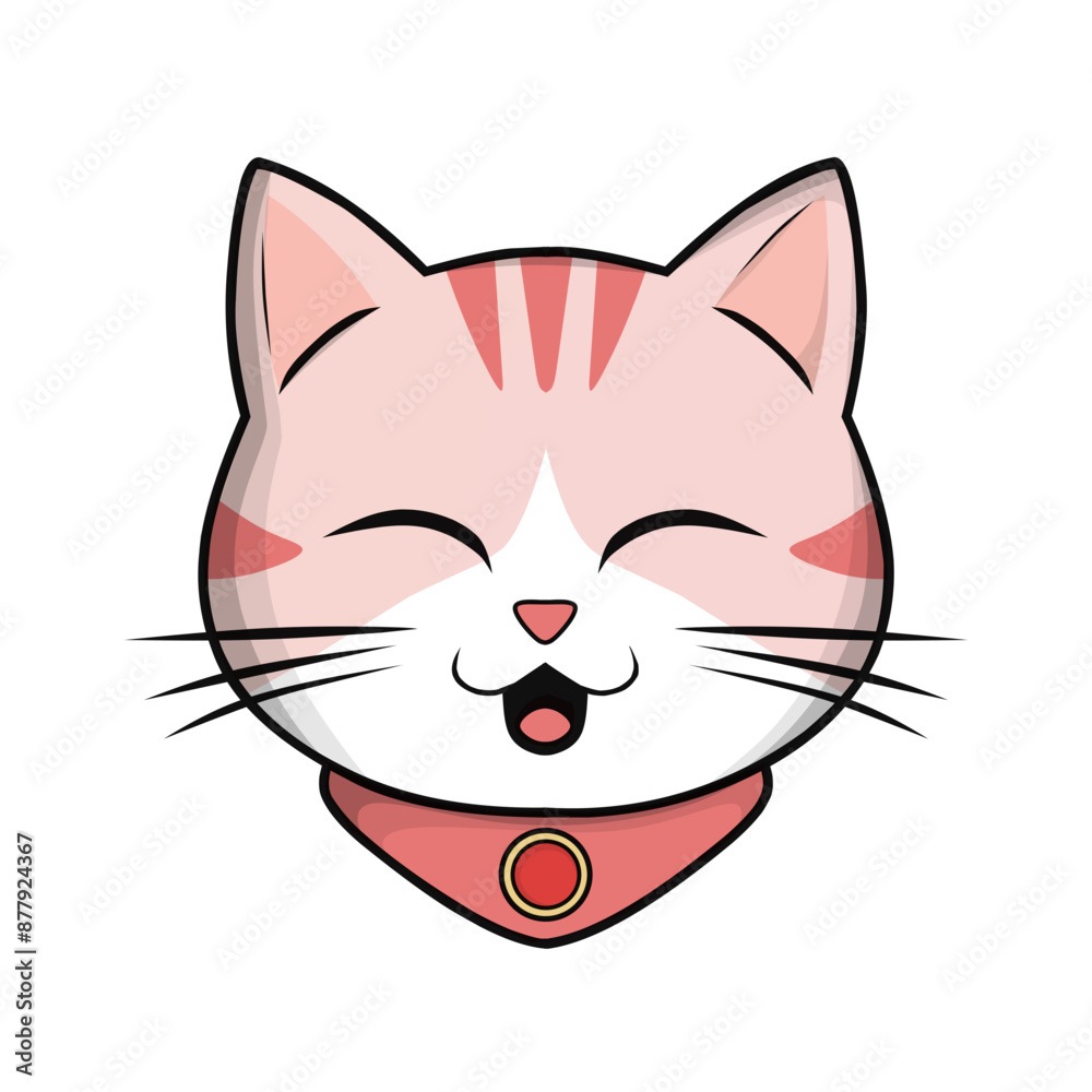 Embrace the charm of feline grace with our 'Cat Head Vector' digital product. This meticulously crafted vector art captures the essence of a cat's mystique and elegance, ideal for adding a touch of wh Embrace the charm of feline grace with our 'Cat Head Vector' digital product. This meticulously crafted vector art captures the essence of a cat's mystique and elegance, ideal for adding a touch of wh