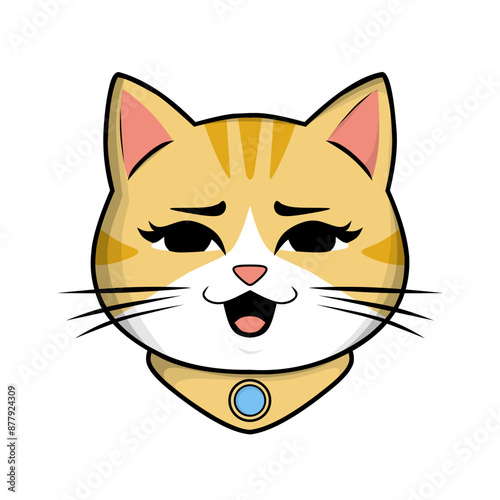 Embrace the charm of feline grace with our 'Cat Head Vector' digital product. This meticulously crafted vector art captures the essence of a cat's mystique and elegance, ideal for adding a touch of wh