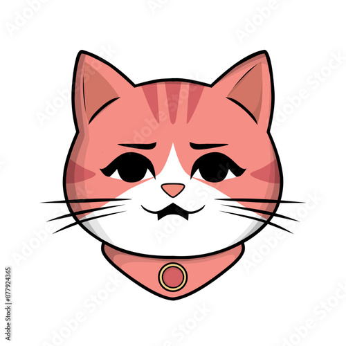 Embrace the charm of feline grace with our 'Cat Head Vector' digital product. This meticulously crafted vector art captures the essence of a cat's mystique and elegance, ideal for adding a touch of wh
