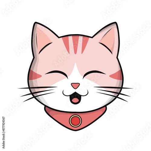 Embrace the charm of feline grace with our 'Cat Head Vector' digital product. This meticulously crafted vector art captures the essence of a cat's mystique and elegance, ideal for adding a touch of wh