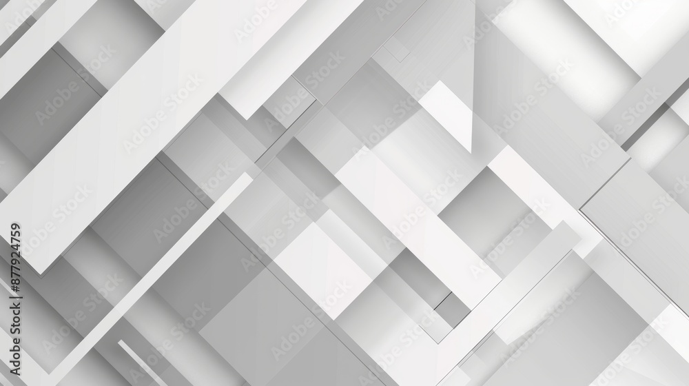 Modern Geometric Background for Business Presentations Generative AI Modern Geometric Background for Business Presentations Generative AI