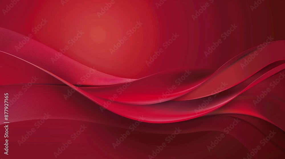 Vibrant Red Wave Background for Website and Presentation Generative AI Vibrant Red Wave Background for Website and Presentation Generative AI