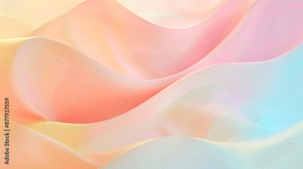 Obraz premium Vibrant Pastel Background for Modern Presentations Generative AI