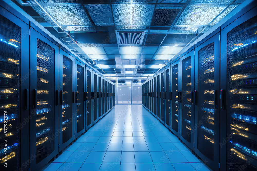 High-Tech Network Infrastructure in Modern Data Center High-Tech Network Infrastructure in Modern Data Center