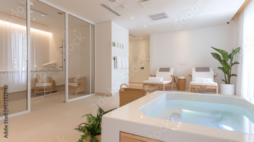 Natural ornament spa facility accommodation for comfort in lifestyle hotel