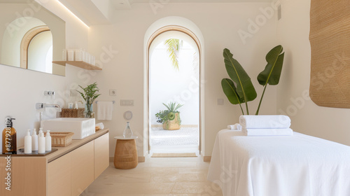 Natural ornament spa facility accommodation for comfort in lifestyle hotel