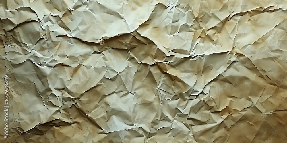 Abstract Crumpled Paper Texture Background Illustration Abstract Crumpled Paper Texture Background Illustration