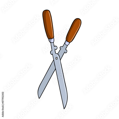 shears vector illustration