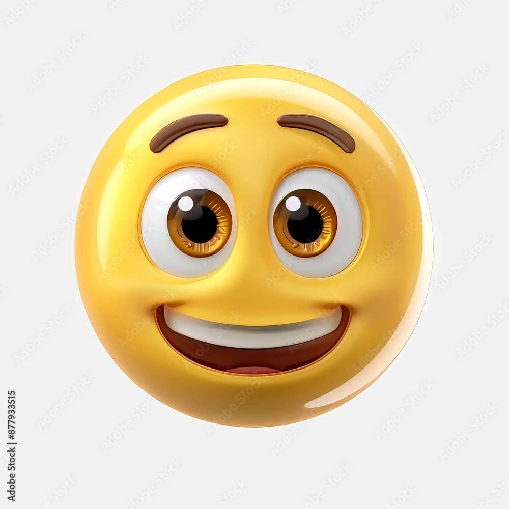 Fototapeta premium imagine different face emoji , smile, cartoon