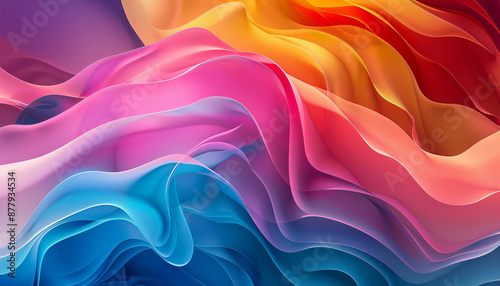 Wallpaper Mural Modern colorful wallpaper abstract background soft colors  Torontodigital.ca