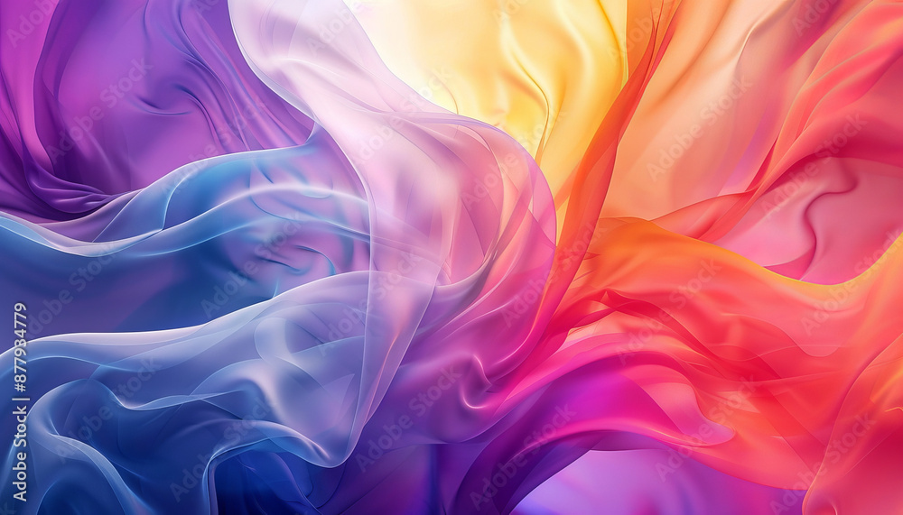 Obraz premium Modern colorful wallpaper abstract background soft colors 