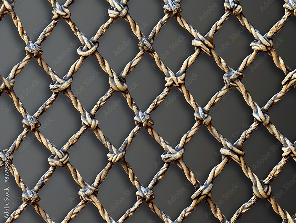 Woven Rope Net Abstract Background Woven Rope Net Abstract Background