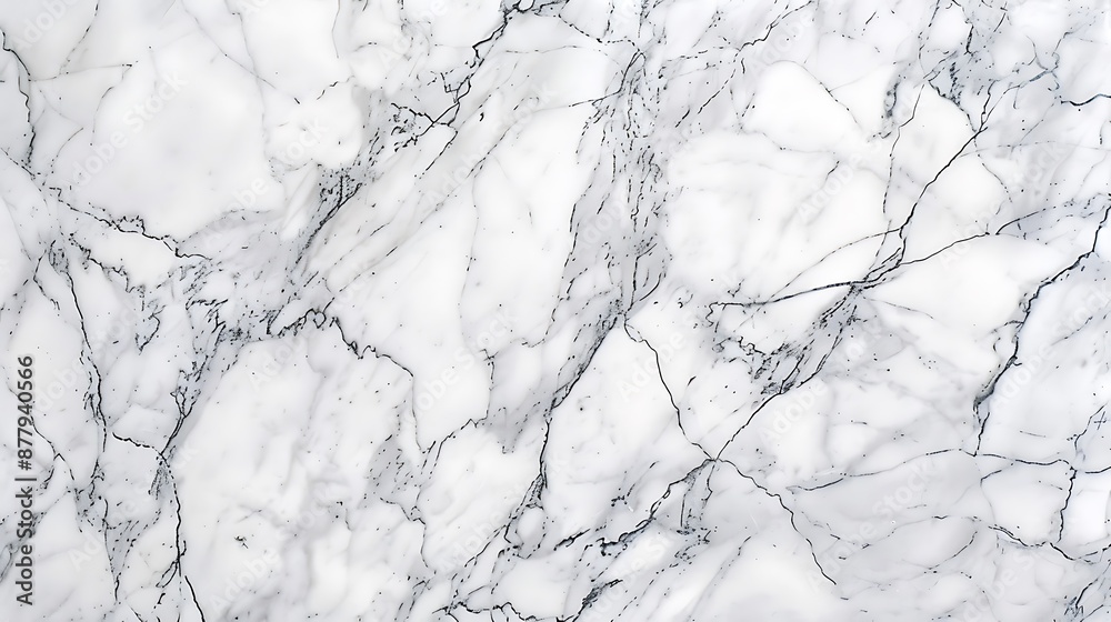Elegant White Marble Texture with Striking Gray Veins for Interior Design Elegant White Marble Texture with Striking Gray Veins for Interior Design