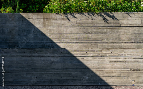 Grey Wooden Fence