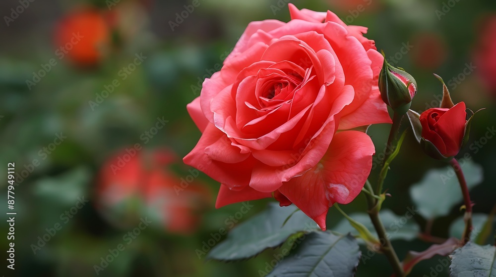 Closeup of rose flower Closeup of rose flower