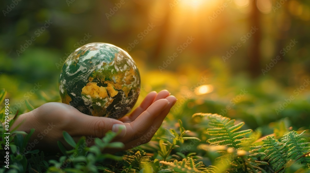 Holding the Earth in Our Hands: A Symbol of Sustainability and Hope Holding the Earth in Our Hands: A Symbol of Sustainability and Hope