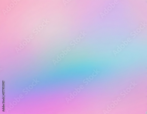 Glitch holographic pastel neon rainbow with an iridescent gradient backdrop