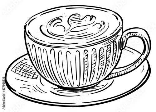 coffee handdrawn illustration