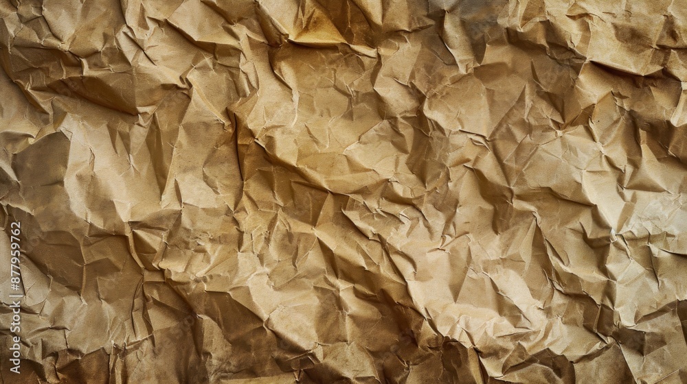 Abstract Crumpled Paper Texture Abstract Crumpled Paper Texture