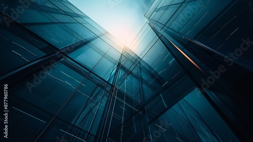 Urban abstraction with a focus on negative space and minimalist design principles.