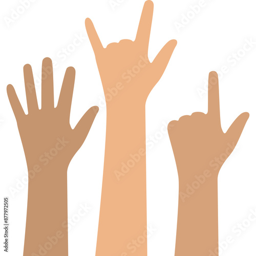 International Youth Day Hand Expression