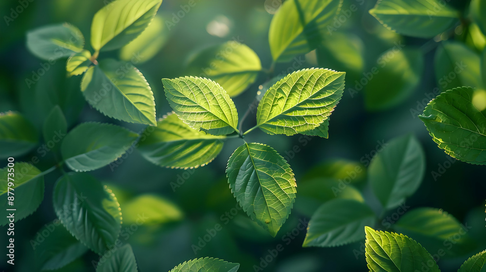 Green Leaves in Sunlight - Nature Photography Green Leaves in Sunlight - Nature Photography