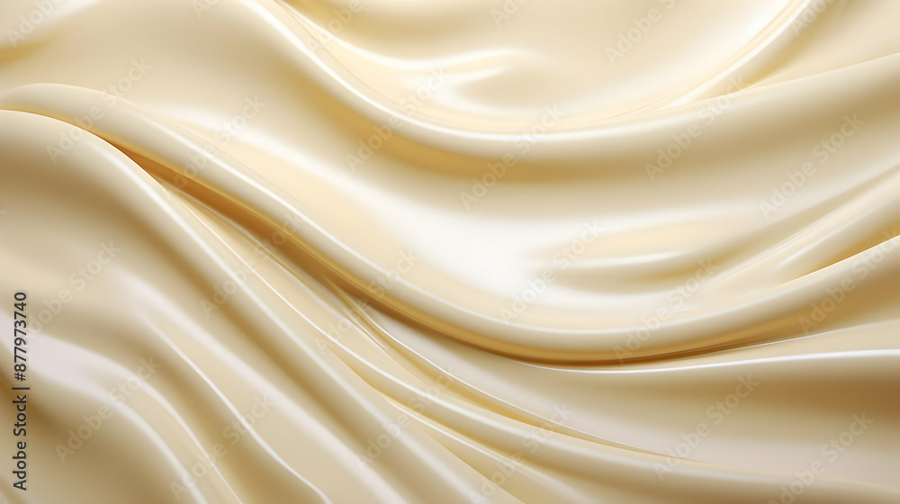 Creamy Smooth Satin Drape Abstract Background Creamy Smooth Satin Drape Abstract Background