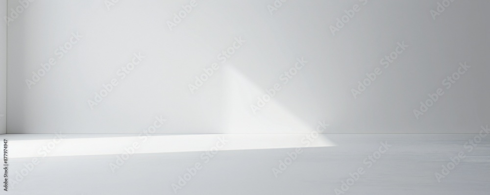 Plain white simple interior architecture background Generative Ai Plain white simple interior architecture background Generative Ai