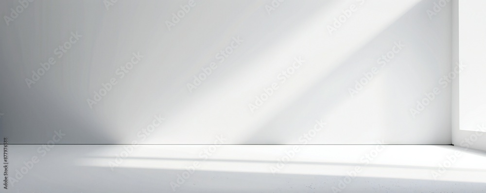 Plain white simple interior architecture background Generative Ai Plain white simple interior architecture background Generative Ai