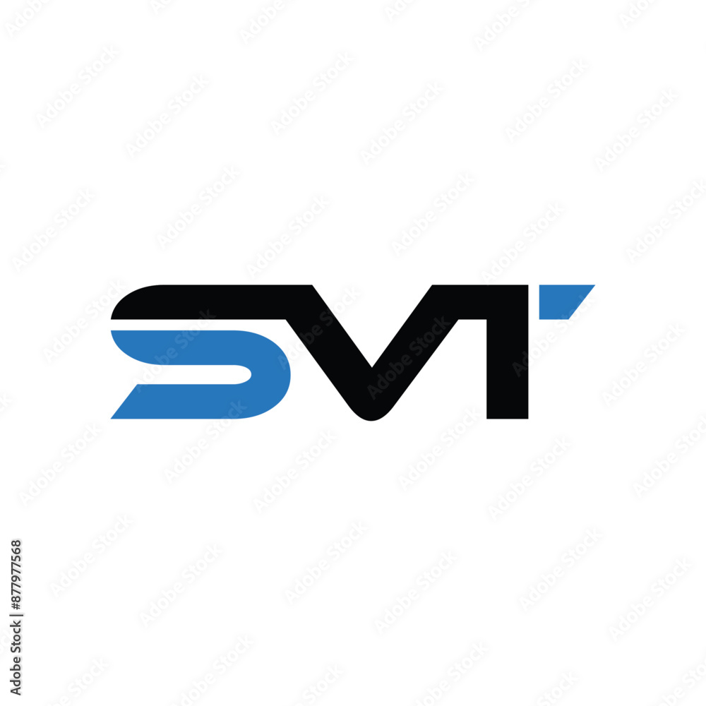 Initial SVT Simplicity Geometric Business Creative Design Logo Initial SVT Simplicity Geometric Business Creative Design Logo