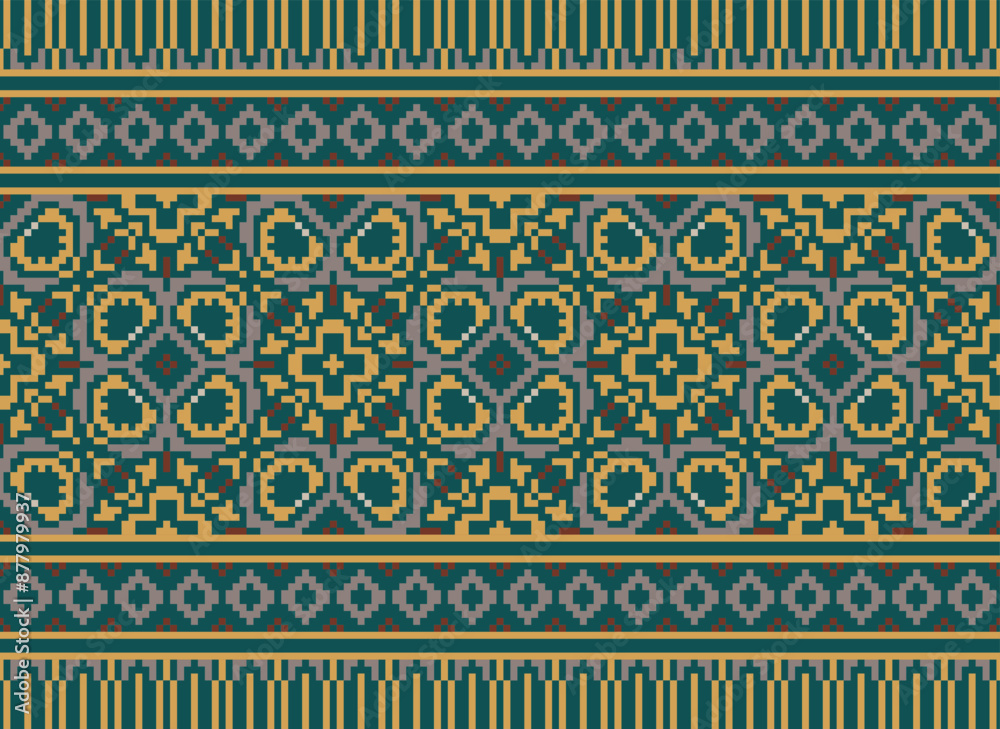 Ethnic tribal style seamless background with frame vector 10 in EPS, JPG format. style, seamless, frame, Tribal, Ethnic Ethnic tribal style seamless background with frame vector 10 in EPS, JPG format. style, seamless, frame, Tribal, Ethnic