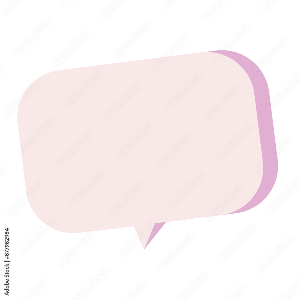 Chatbox Speech Bubble Illustration Chatbox Speech Bubble Illustration